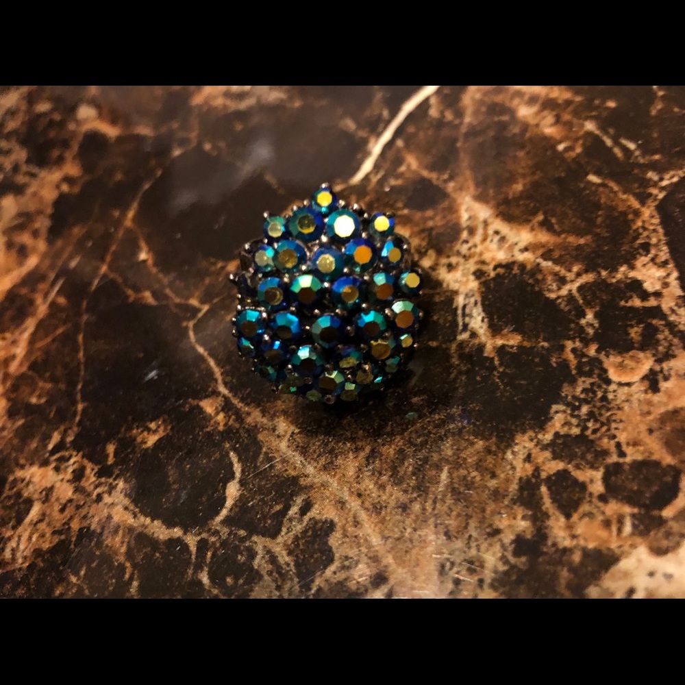 Peacock Cocktail Ring